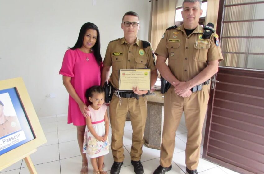  Policiais Militares são homenageados como destaque do mês