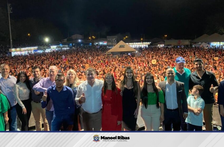  Aniversário de Manoel Ribas é sucesso e recorde de público