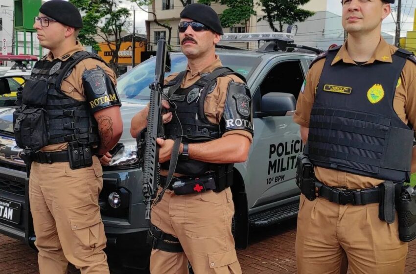 Polícia Militar realiza lançamento da Operação “Reforço Operacional” em Apucarana