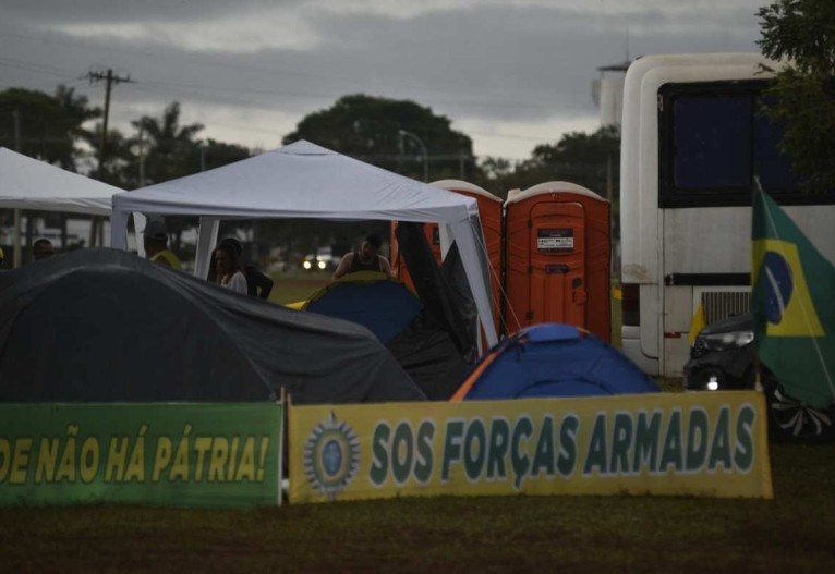  Acampamentos bolsonaristas foram desmontados no PR