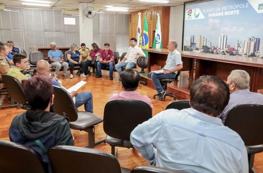  Reunião define segurança e locais da festa dos 79 anos de Apucarana