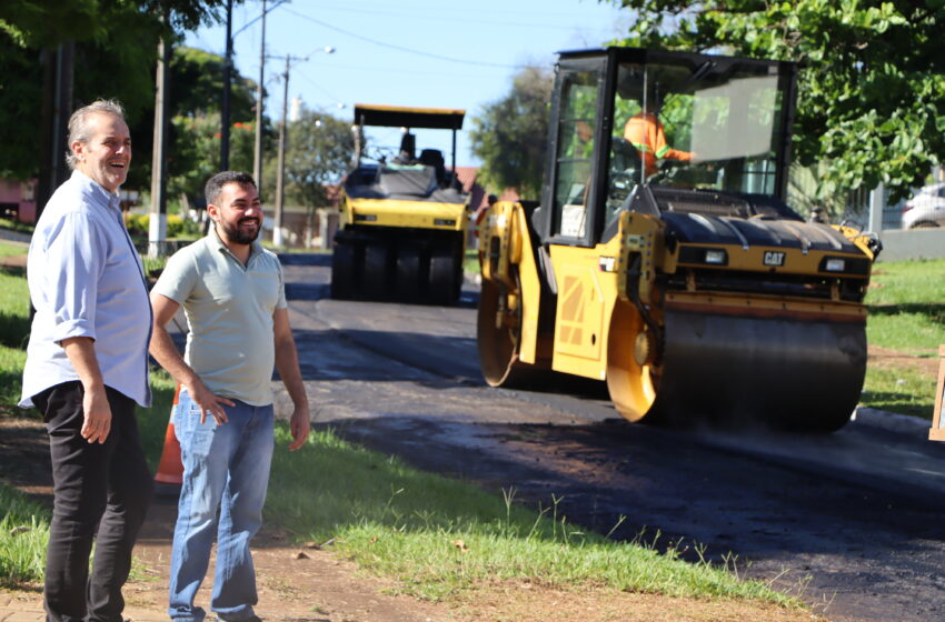  Ruas da Vila de Furnas e da área central são recapeadas pela Prefeitura de Ivaiporã no valor de R$437.524,04