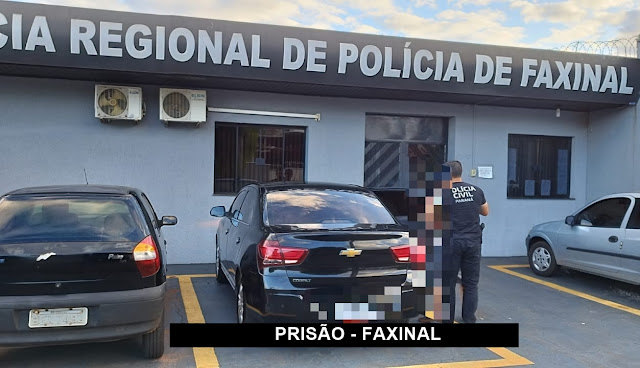  Polícia Civil de Faxinal prendeu homem condenado por tráfico e receptação