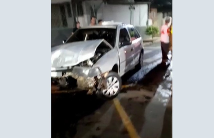  PM é acionado para registrar acidente de trânsito em Jandaia do Sul
