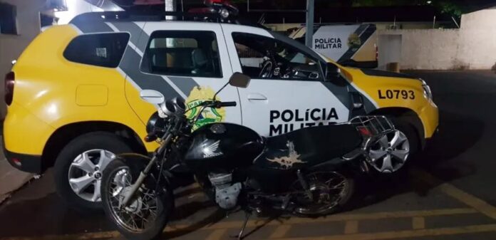  Polícia Miliar de Jandaia recupera moto furtada