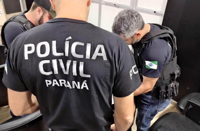  Polícia Civil prende nove pessoas em operação contra roubos de cargas no Paraná