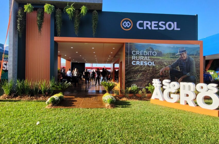  Cresol participa de mais uma edição do Show Rural Coopavel evidenciando sua forte atuação no agronegócio