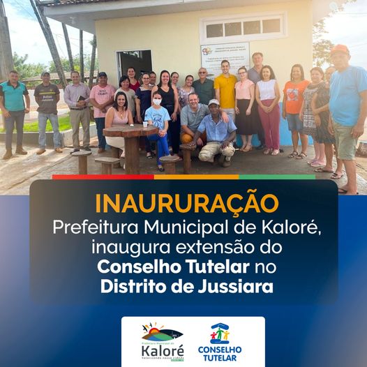  Inaugurada em Jussiara uma extensão do Conselho Tutelar de Kaloré
