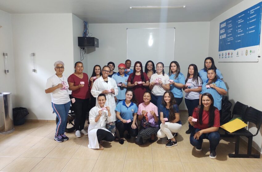  No dia da mulher, psicóloga do Centro de Saúde Alcir Wilevski leva mensagem de igualdade de gênero em visita a setores públicos de Ariranha do Ivaí