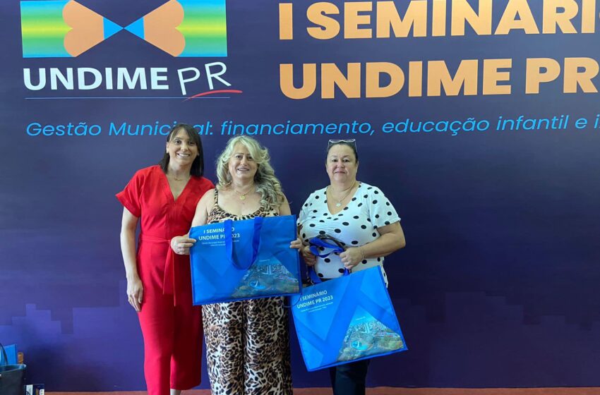  Gestores da Educação de São Pedro do Ivaí participam do 1º Seminário da Undime 2023