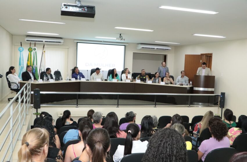  Procuradoria Especial da Mulher é realizada na Câmara de Vereadores de Jardim Alegre