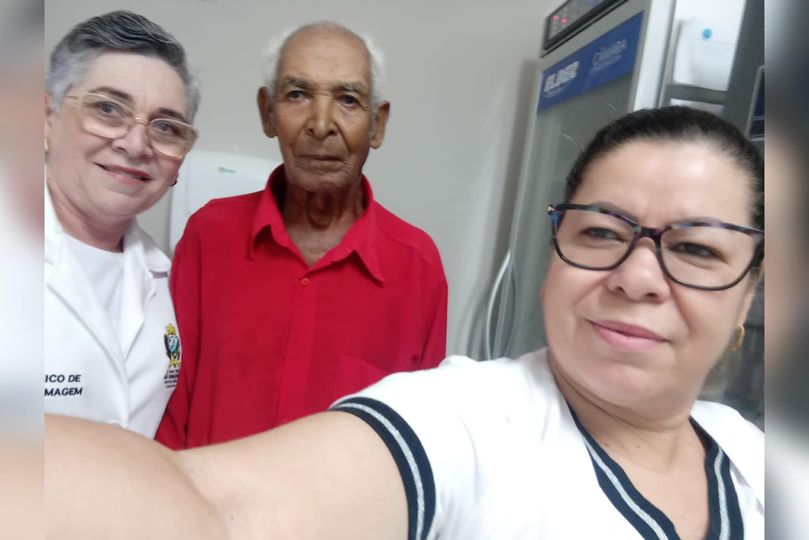  Idoso de 102 anos inspira campanha de Vacinação contra a Gripe em São Pedro do Ivaí