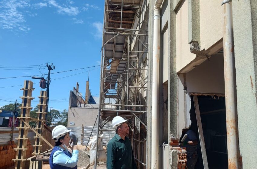  Paulo Vital visita obras do novo Pronto Socorro do Providência