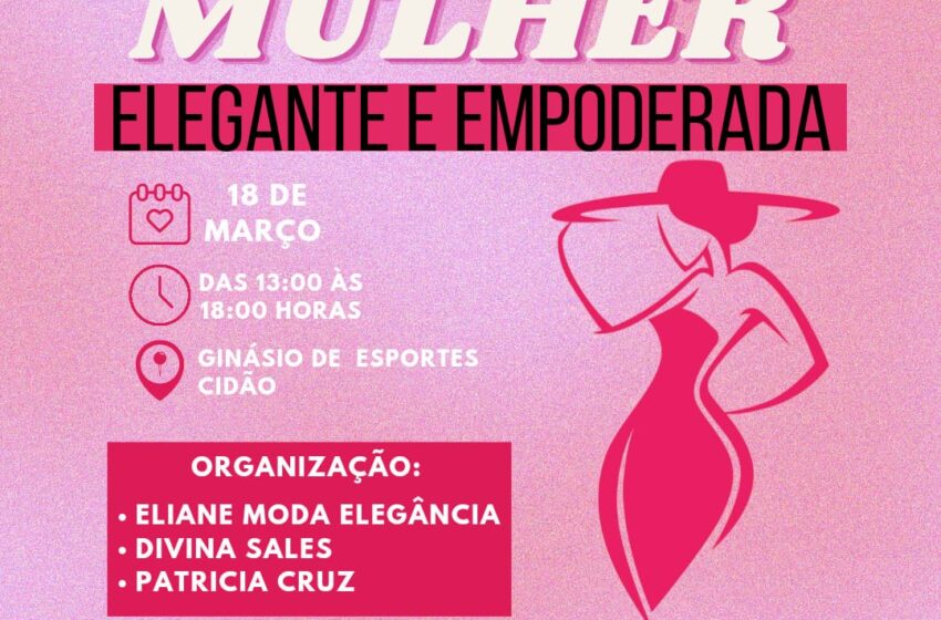  Palestra “Mulher Elegante e Empoderada” em Rio Branco do Ivaí