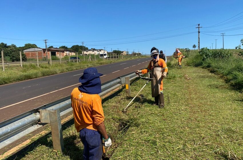  A pedido da prefeitura, DNIT realiza serviços na BR-369