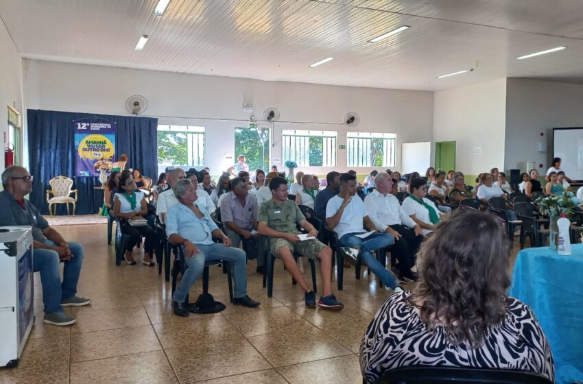  12ª Conferência de Saúde foirealizada com sucesso em Lidianópolis