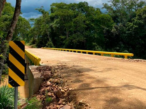  Ponte do Rio Apucarana é totalmente restaurada em Ortigueira