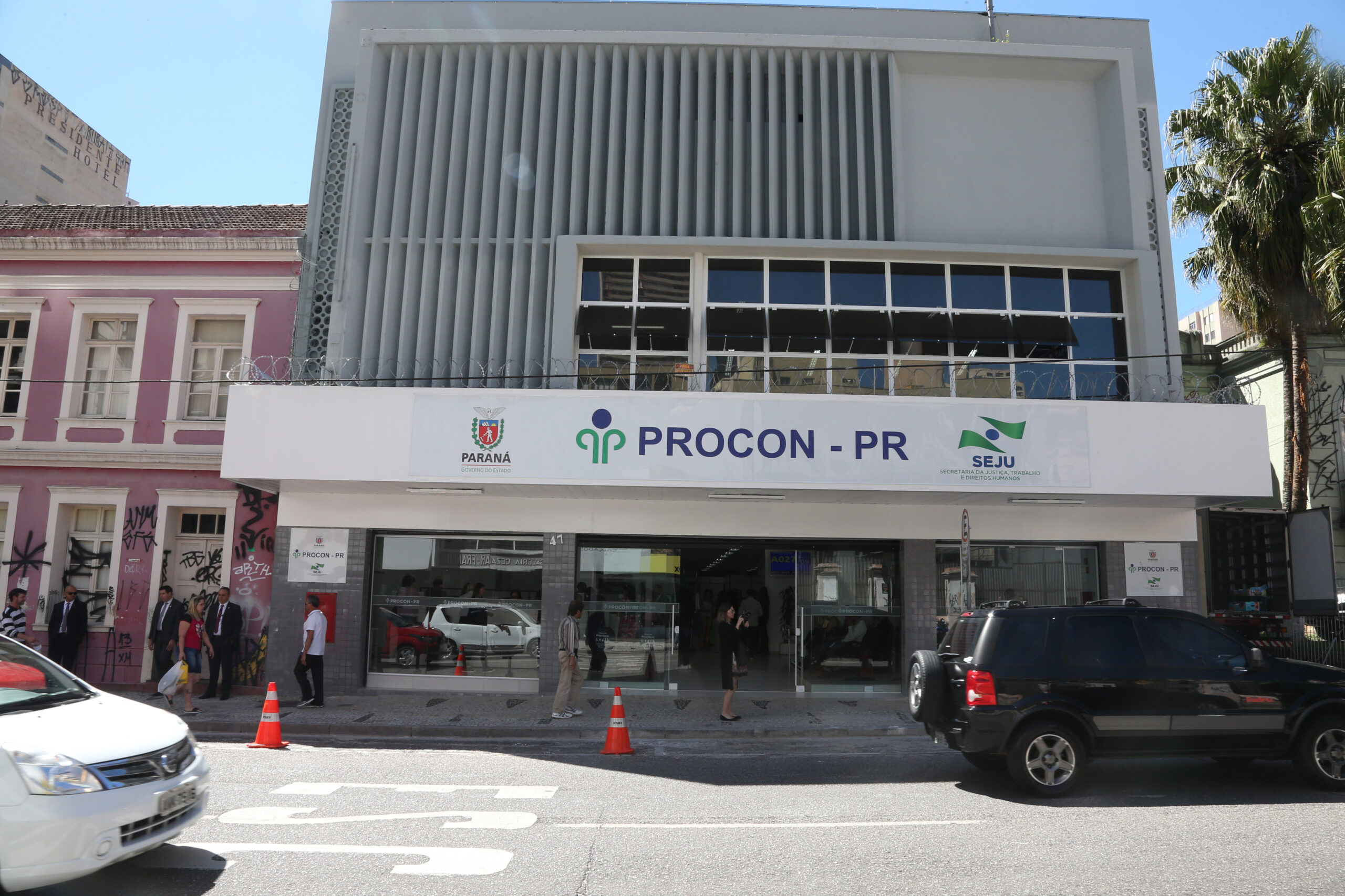 Sede do Procon Paraná  =-  Foto: ANPr