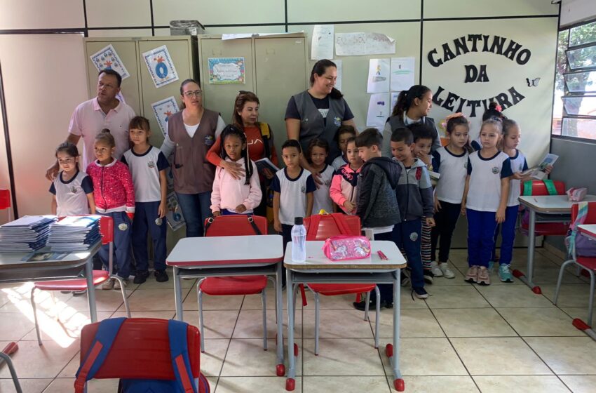  Agentes de endemias de Cambira realizam o Programa Saúde na Escola