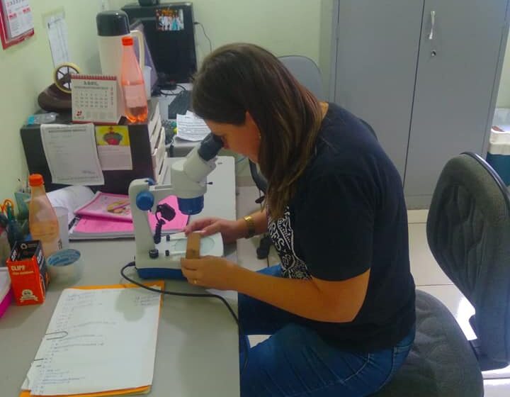  Lunardelli adquiriu um microscópio para utilização no combate à dengue