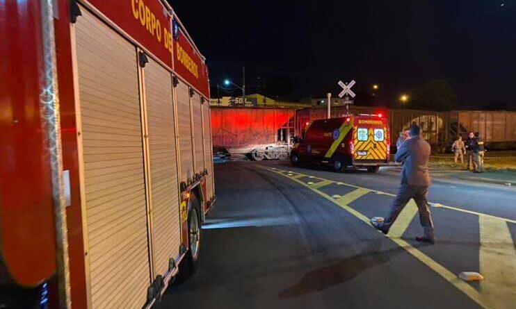  Homem morre atropelado por trem em Apucarana