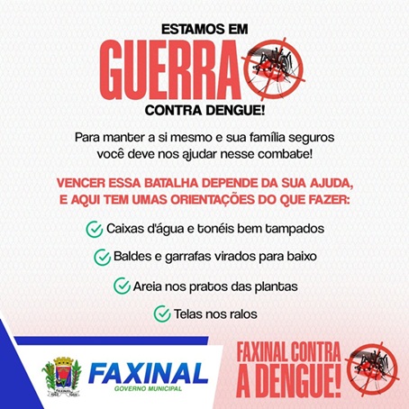  Faxinal no Combate contra a Dengue