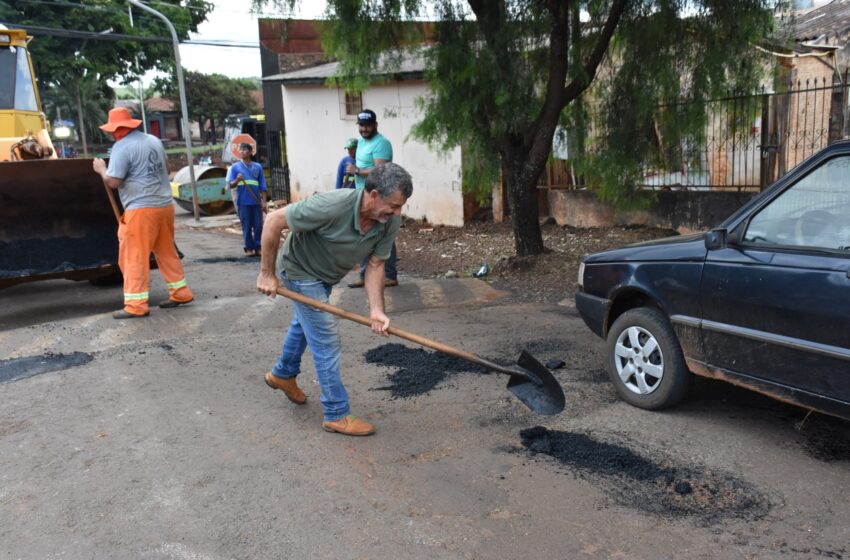  Prefeitura realiza operação “Tapa buraco” em Marilândia do Sul