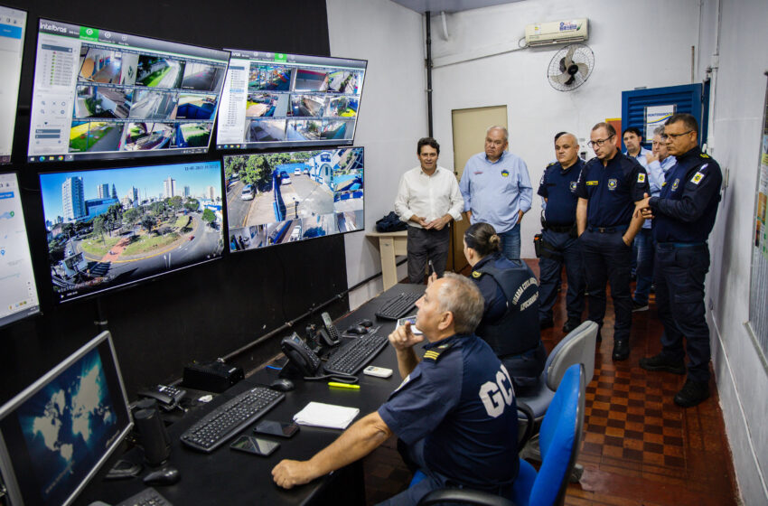  Apucarana unifica patrulhamento virtual de prédios públicos