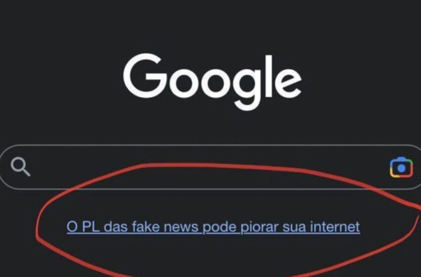  Dino quer apuração sobre campanha do Google contra PL das Fake News