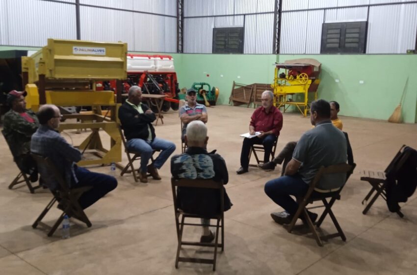  Departamento de Agricultura da Prefeitura de Ivaiporã apresenta plano de trabalho a produtores rurais