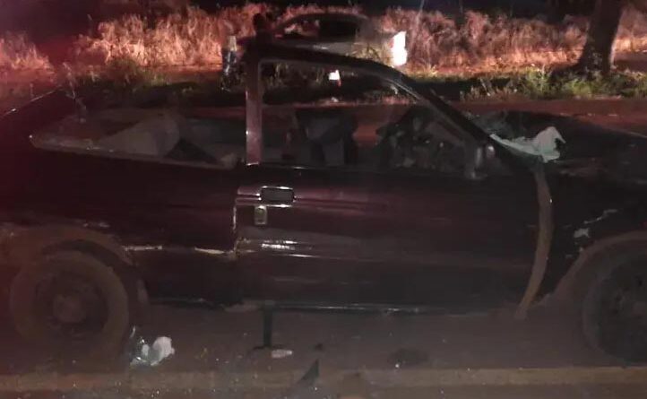  Acidente mata motorista e deixa cinco crianças feridas na PR-573