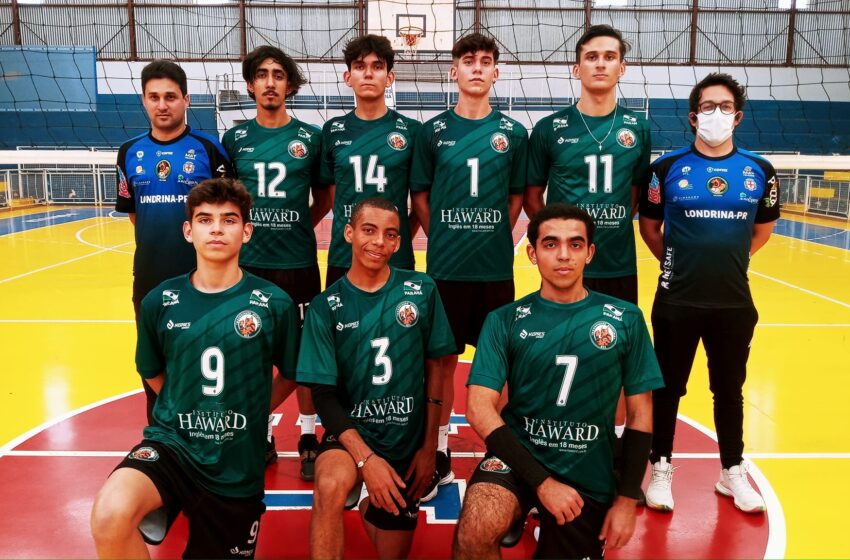  Londrina no masculino e Rolândia no feminino vencem no Voleibol 15 a 17 anos dos JEPS