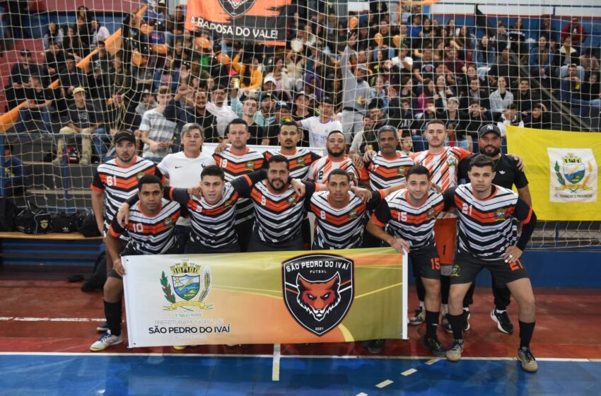  São Pedro do Ivaí encerrou o Campeonato de Futsal Regional 2023