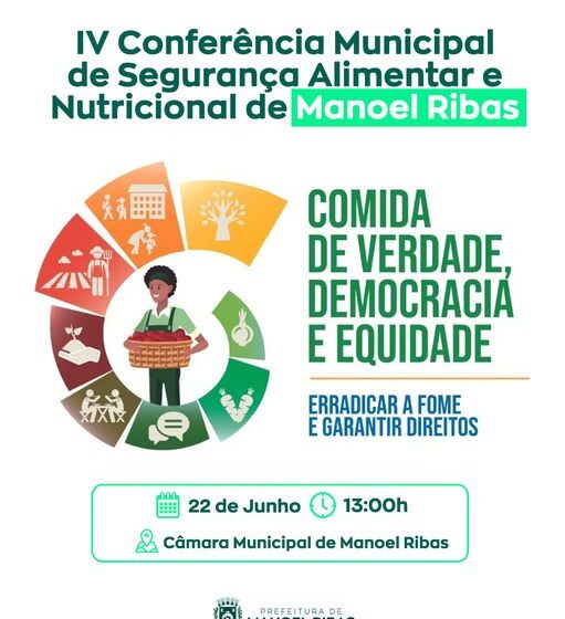  IV Conferência Municipal de Segurança Alimentar e Nutricional de Manoel Ribas