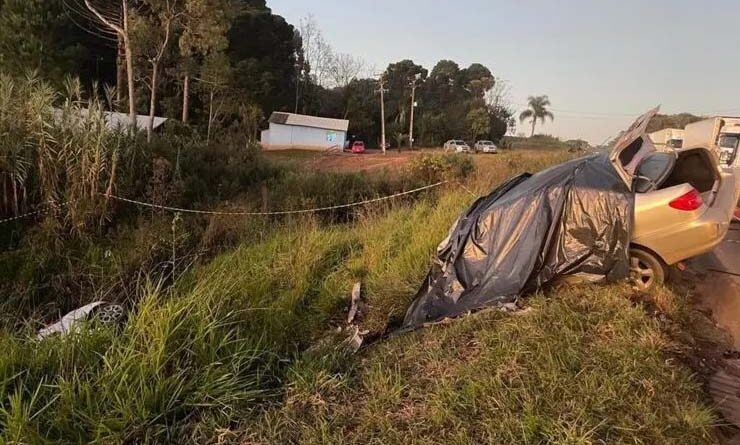  Acidente mata quatro pessoas e deixa duas gravemente feridas