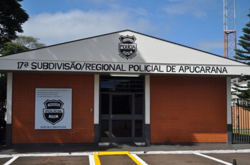  Polícia Civil de Apucarana prende usuário de drogas que agrediu idosa; veja