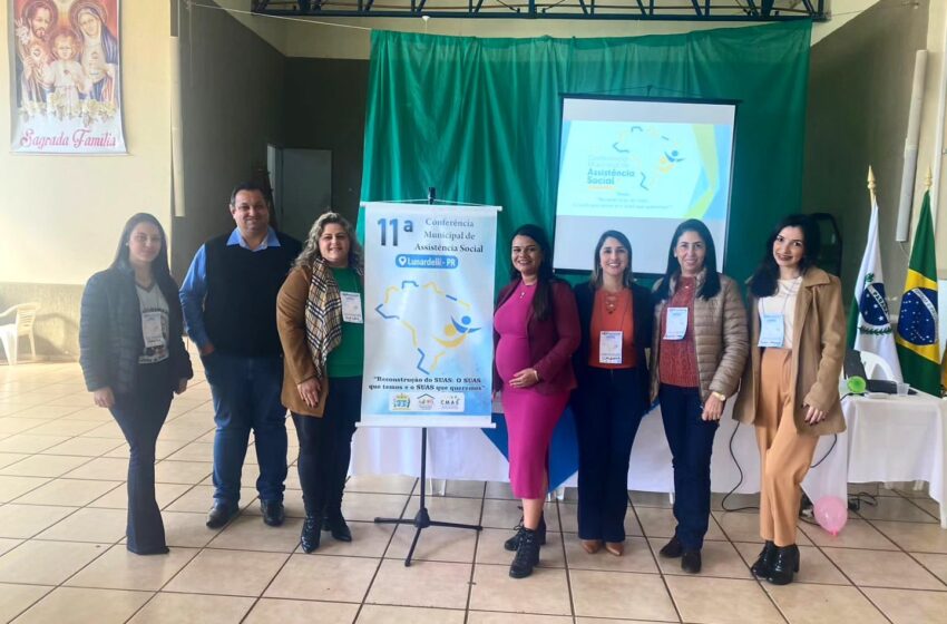  SMAS E CMAS realizam a 11ª Conferência Municipal de Assistência Social em Lunardelli