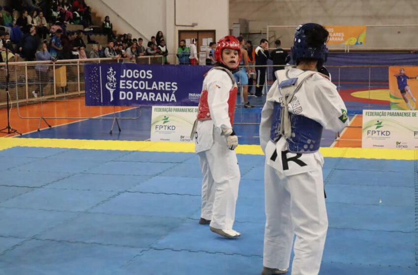  Taekwondo, wrestling e ginástica rítmica movimentam os Jogos Escolares em Maringá