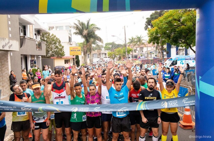  Sesc confirma para setembro corrida de rua em Apucarana