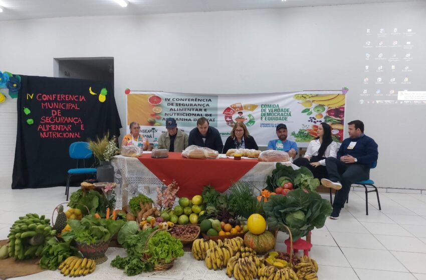  Ariranha do Ivaí realiza a IV Conferência Municipal de Segurança Alimentar e Nutricional