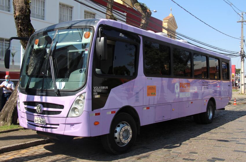  Apucarana recebe nesta terça-feira o “Ônibus Lilás” na Praça Rui Barbosa