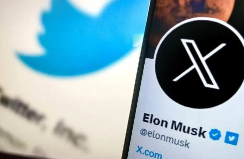  Elon Musk muda logo do Twitter para X