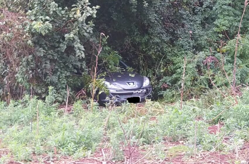  Susto: carro desce rua e vai parar no Parque Jaboti em Apucarana