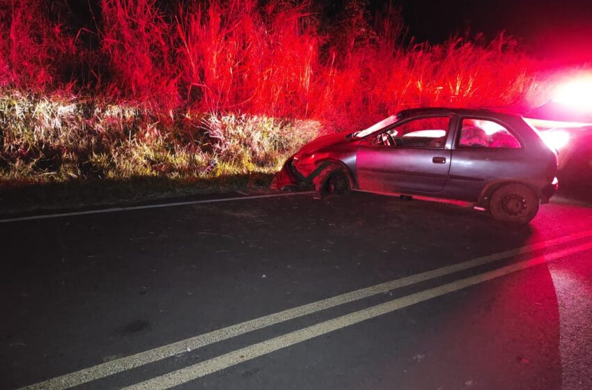  Motorista embriagado é preso após acidente em Grandes Rios