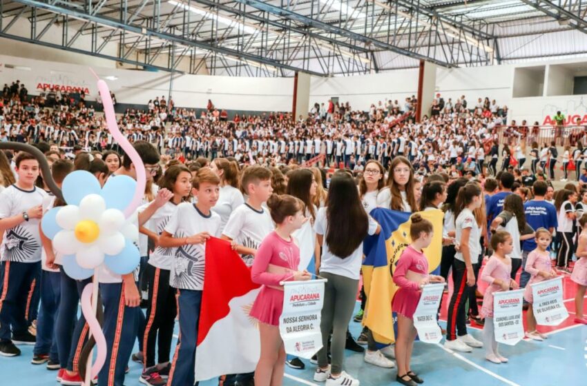  Apucarana se prepara para sediar a fase final dos 69º Jogos Escolares do Paraná