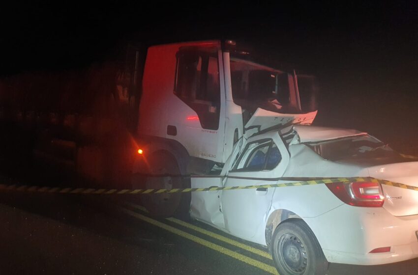  PRF atende acidente com óbito em Ortigueira