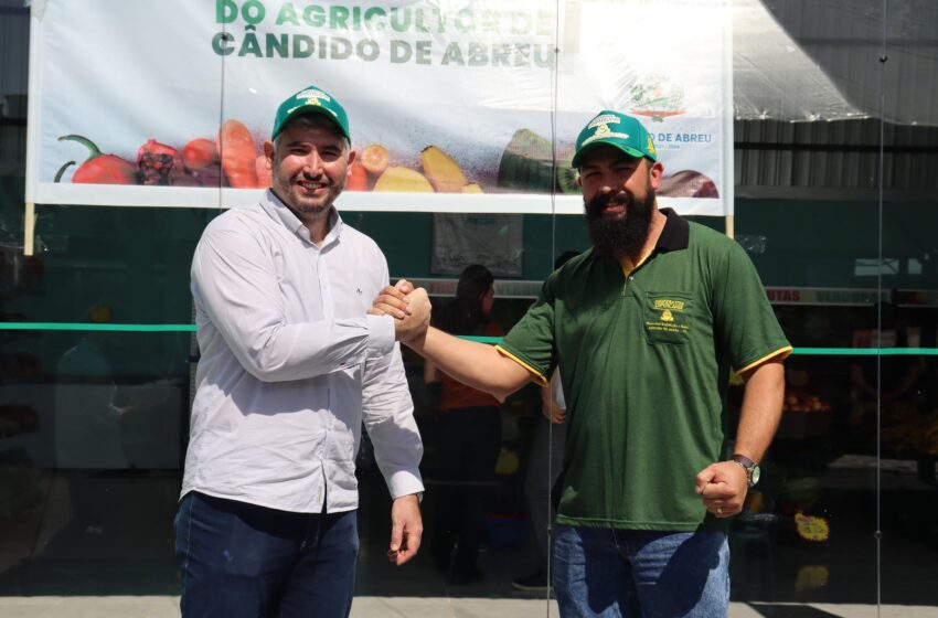  Prefeitura de Cândido de Abreu inaugura Centro de Comercialização da Agricultura Familiar