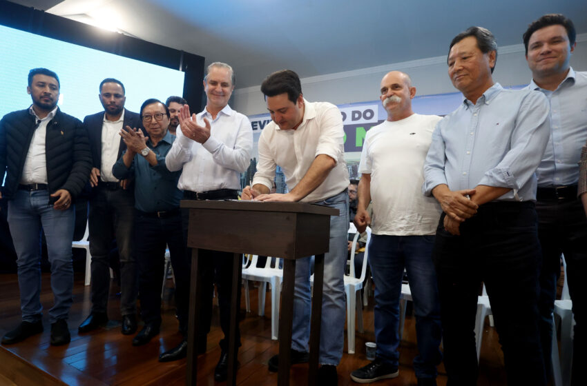  Governador libera R$ 20 milhões do Estado para revitalização do Eixo Monumental de Maringá