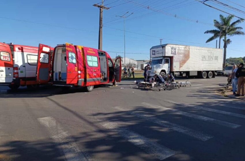  Ciclista morre após acidente em Arapongas