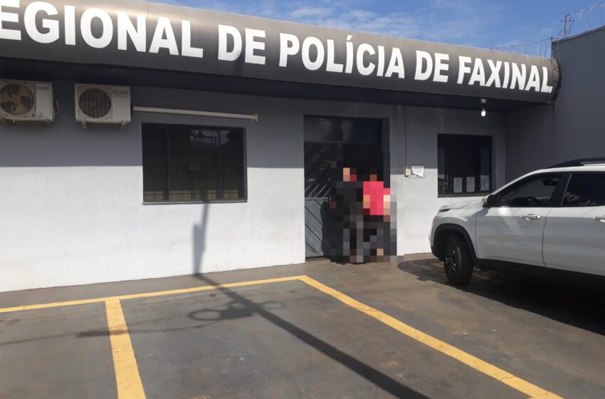  PC de Faxinal prende homem que abusou de garota em propriedade rural